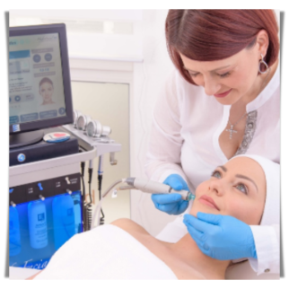 Hydrafacial deckt alle Bedürfnisse der Hautpflege ab - Feine Linien + Falten - Elastizität + Straffung - Gleichmäßiger + Strahlender Teint - Hautbild - Pigmentflecken - Olige + Verstopfte Poren - Vergrößerte Poren